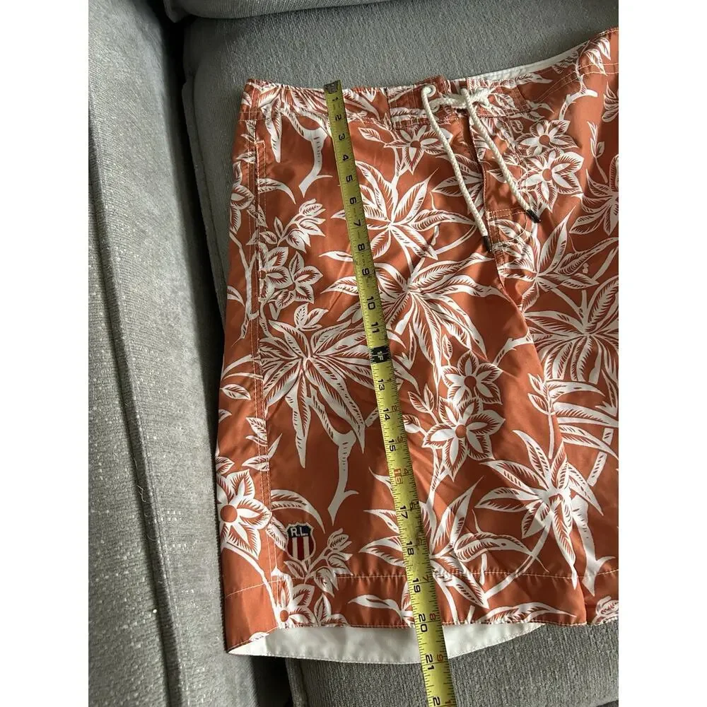 Polo Ralph Lauren 90’s Tropical Swim  Shorts. L Summer  Beach